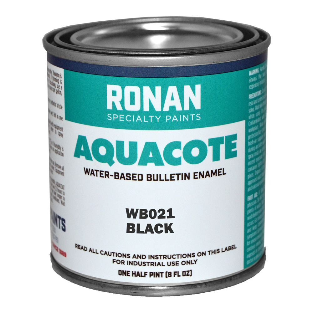 Ronan Aquacote Enamel 1/2 Pint Black