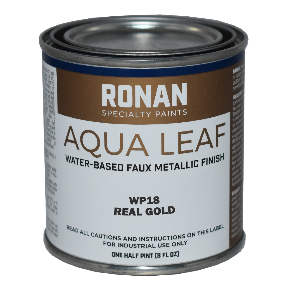 Ronan Aqua Leaf 1/2 Pint Real Gold