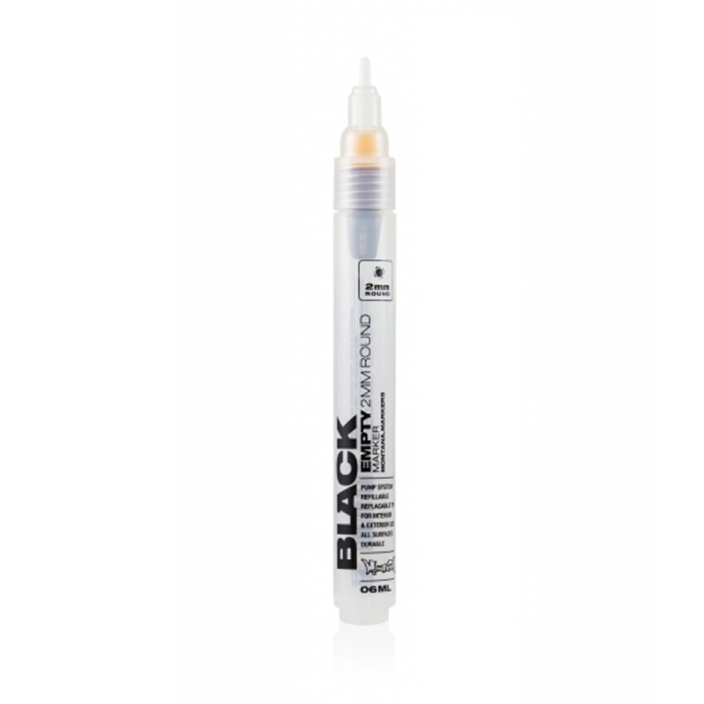 Montana Black Empty Marker 2 mm Round