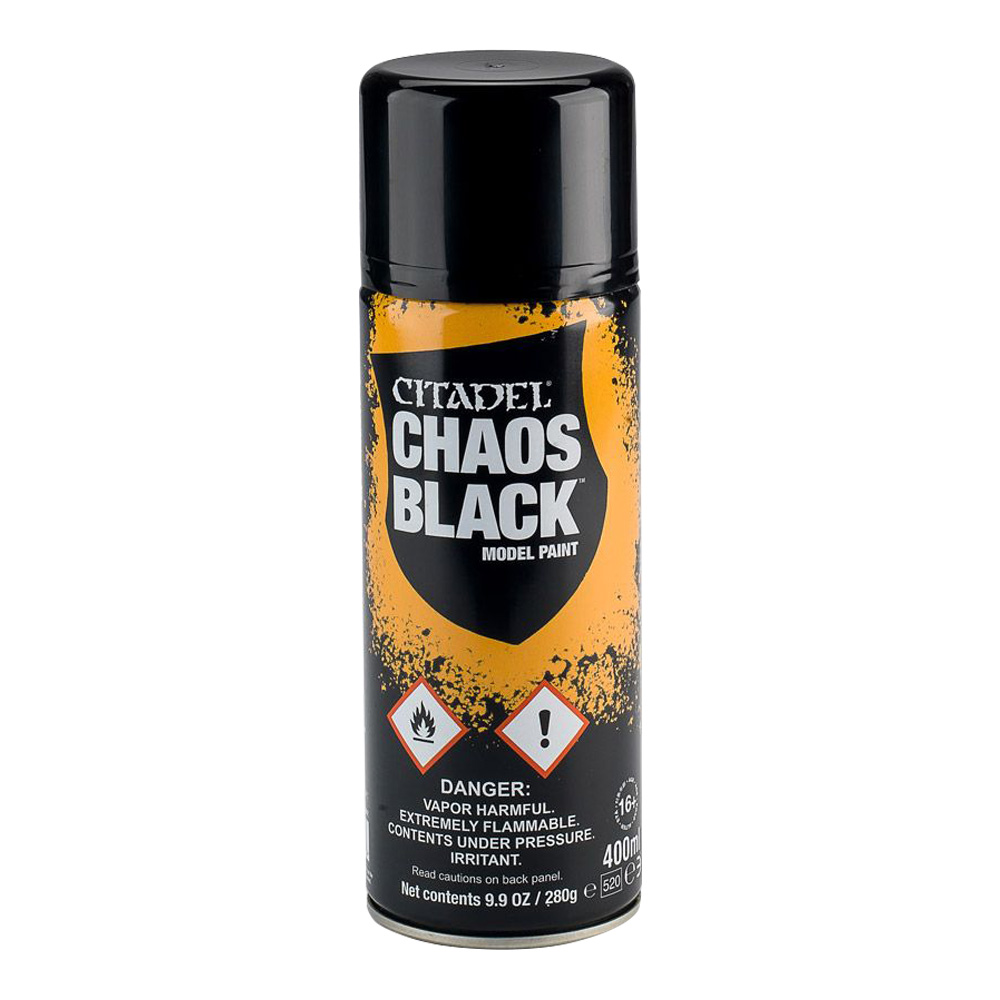 Citadel Spray Paint Chaos Black 10oz