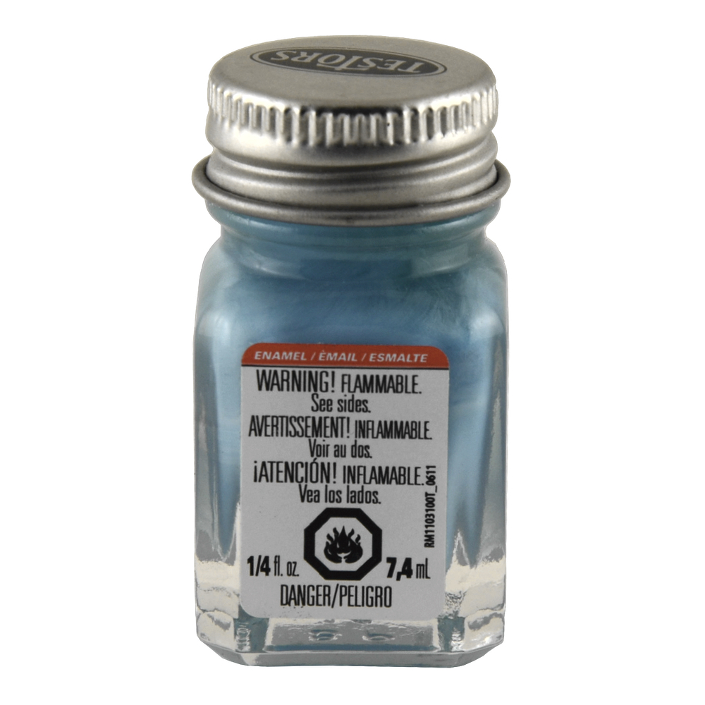 Testors Enamel 1/4 oz Bottle Flat Sky Blue