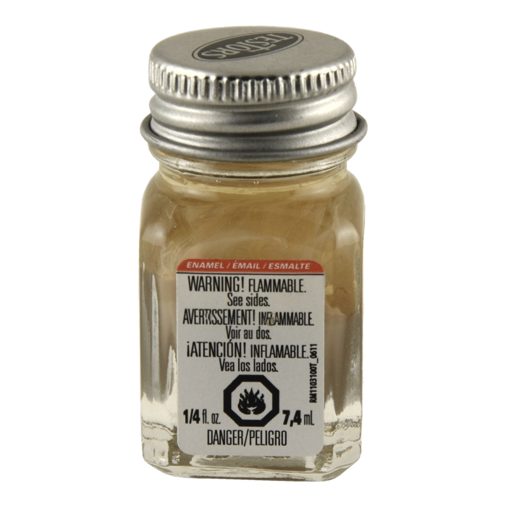 Testors Enamel 1/4 oz Bottle Flat Tan