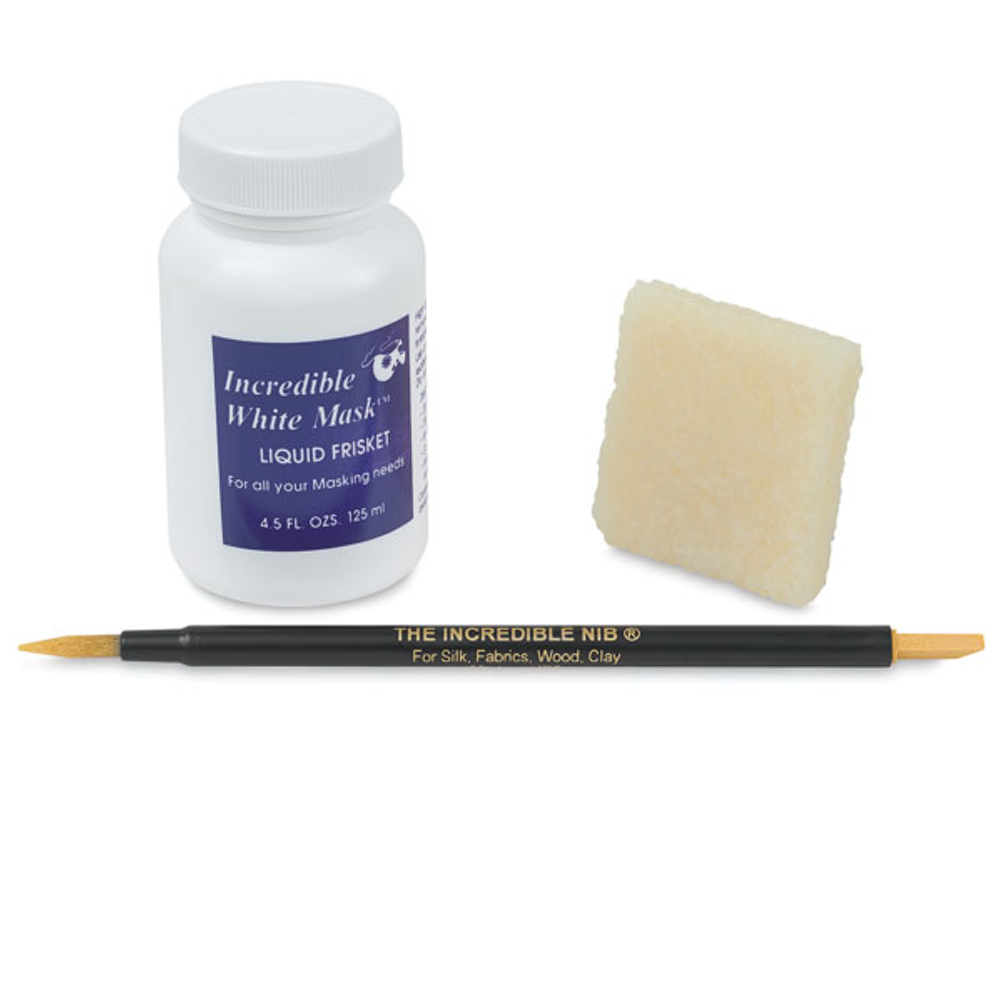 White Liquid Frisket/Original Nib Kit 4.5 oz