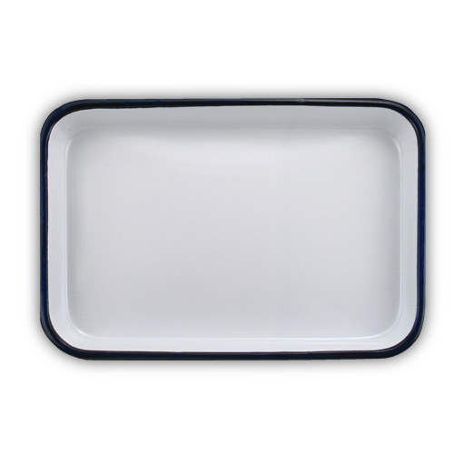 Butcher Tray Enamel 7 X10.5 - MICA Store