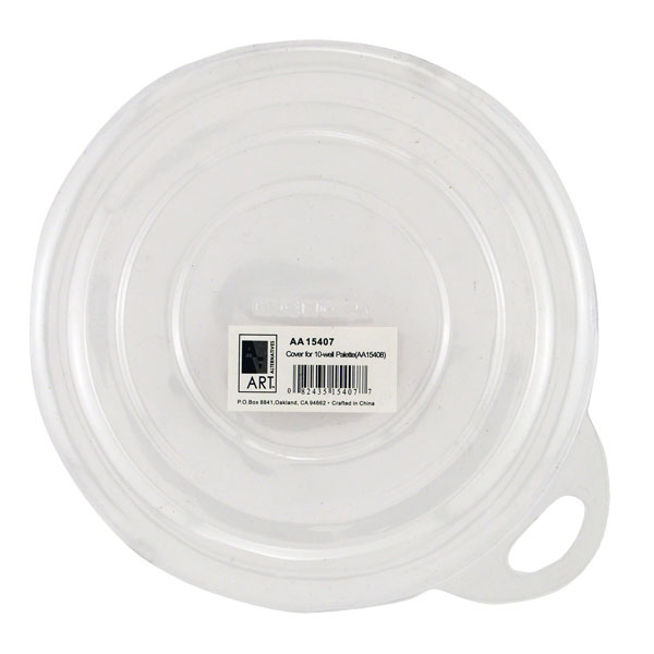 10-Well Round Plastic Palette Lid