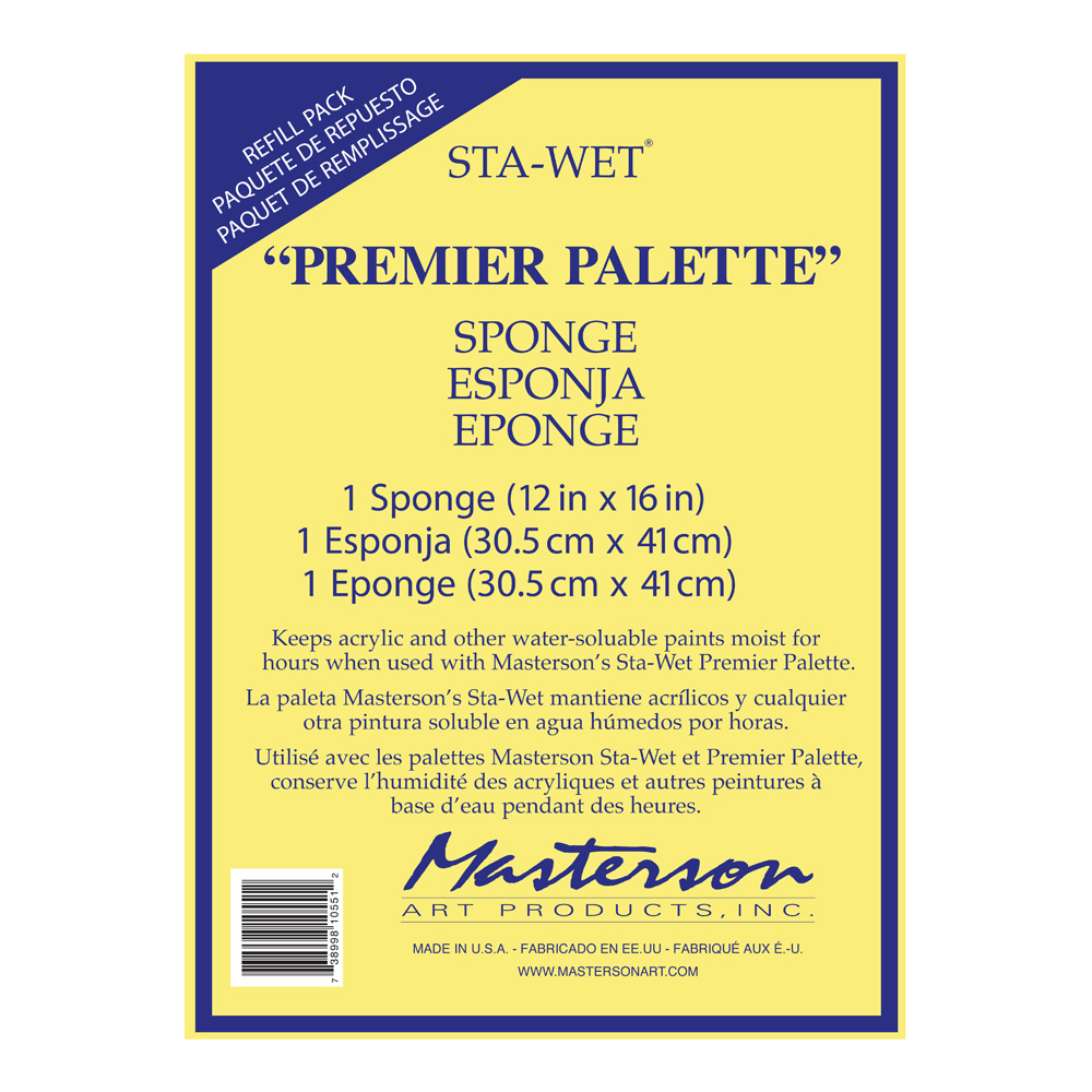 Masterson Sta-Wet Premier Sponge Refill 1Pk