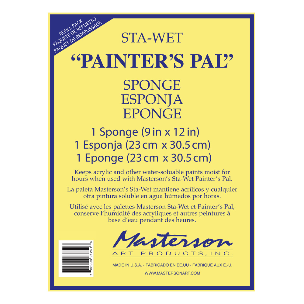 Masterson Sta-Wet Painters Pal Sponge 1Pk