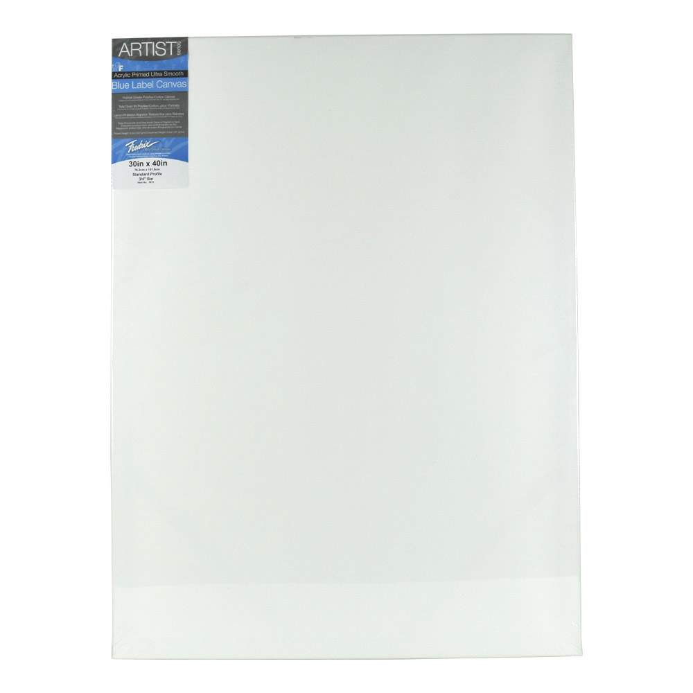 Fredrix Ultrasmooth Stretched Canvas 30X40