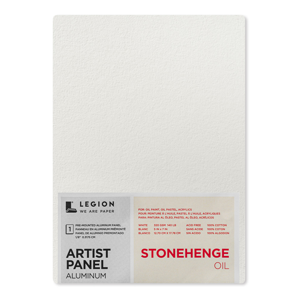 Legion Art Panel Stonehenge Oil 5x7