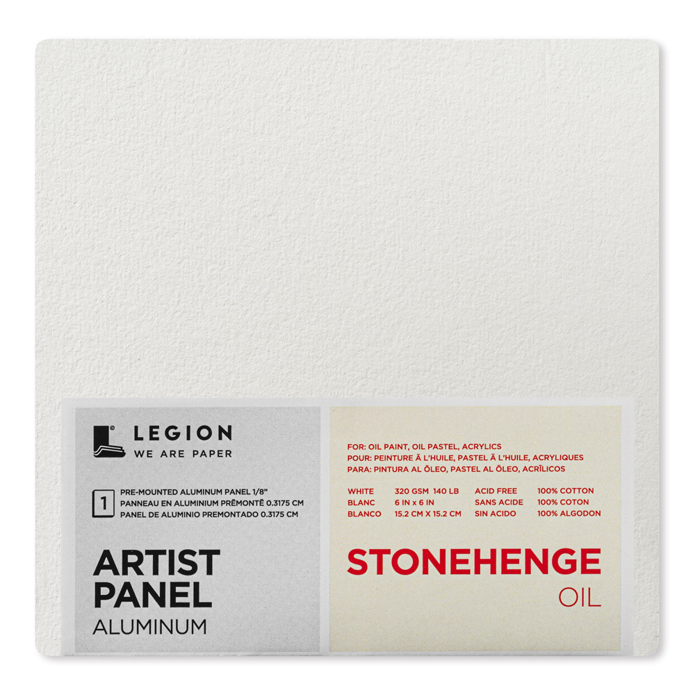 Legion Art Panel Stonehenge Oil 6x6