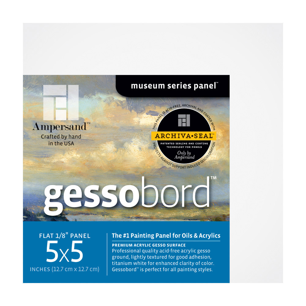 Ampersand Gessobord 4 Pack 4 x 4 Flat 1/8