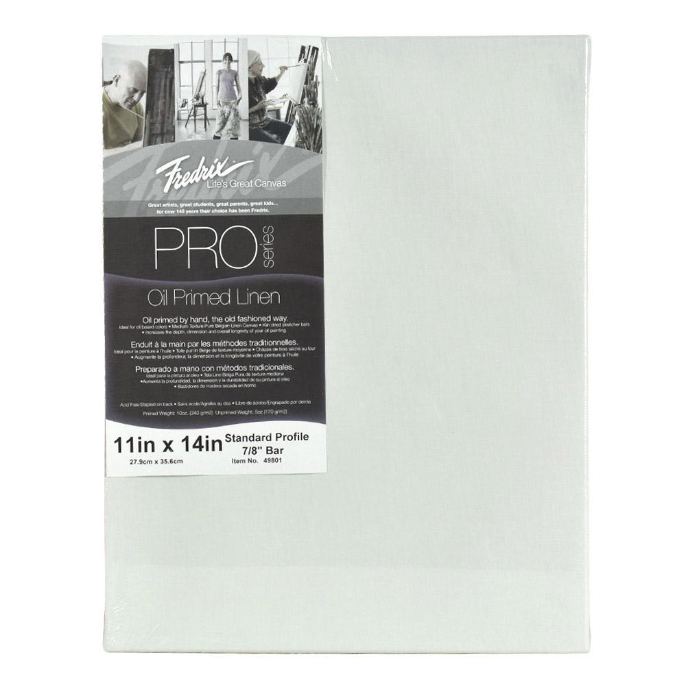 BUY Fredrix Oil Primed Linen Canvas 11X14