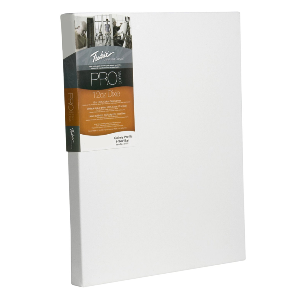 Fredrix Pro Stretched Canvas Gallery 12X12