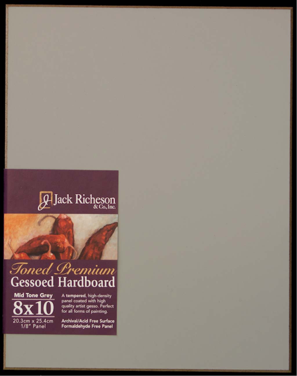 Richeson Grey Toned Gessoboard 8X10