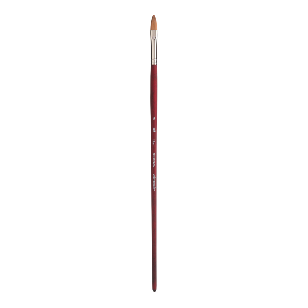 Velvetouch Long Handle Filbert 8