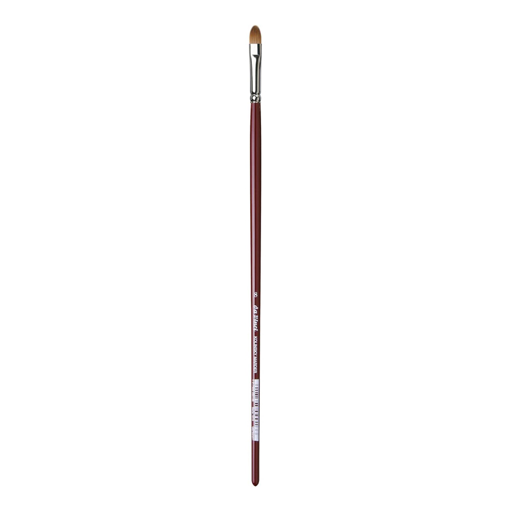 da Vinci Kolinsky Marder Oil Brush Filbert 8