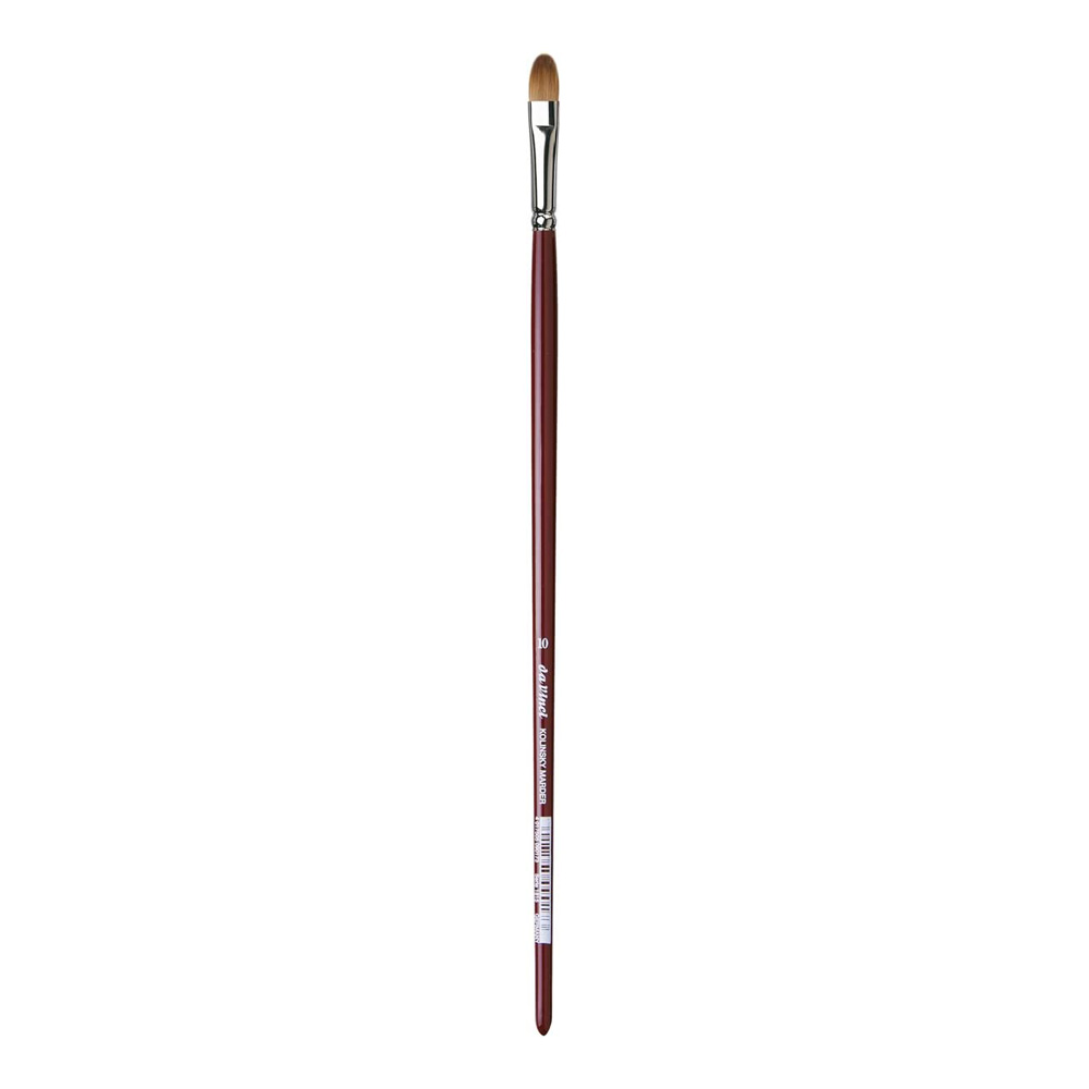 da Vinci Kolinsky Marder Oil Brush Filbert 10