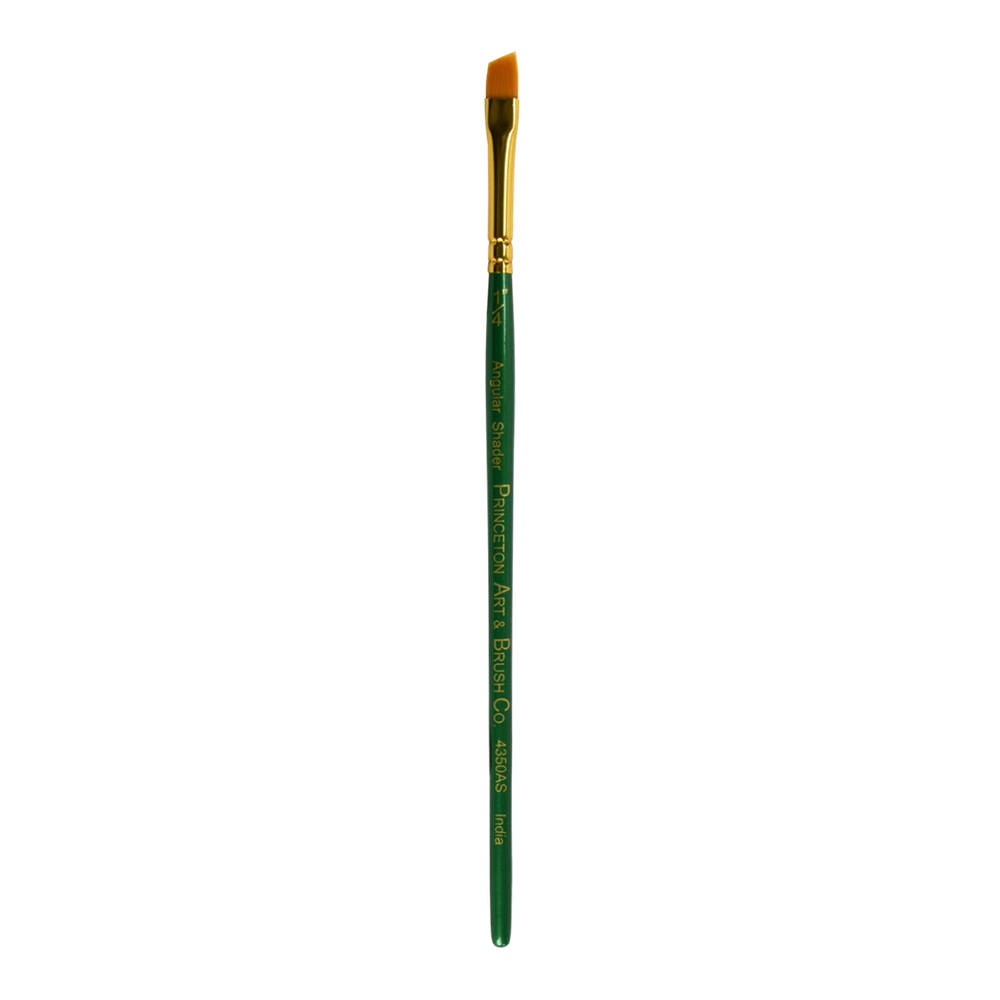 Princeton Series 4350 Good Synthetic Sable Angle Shade Brush