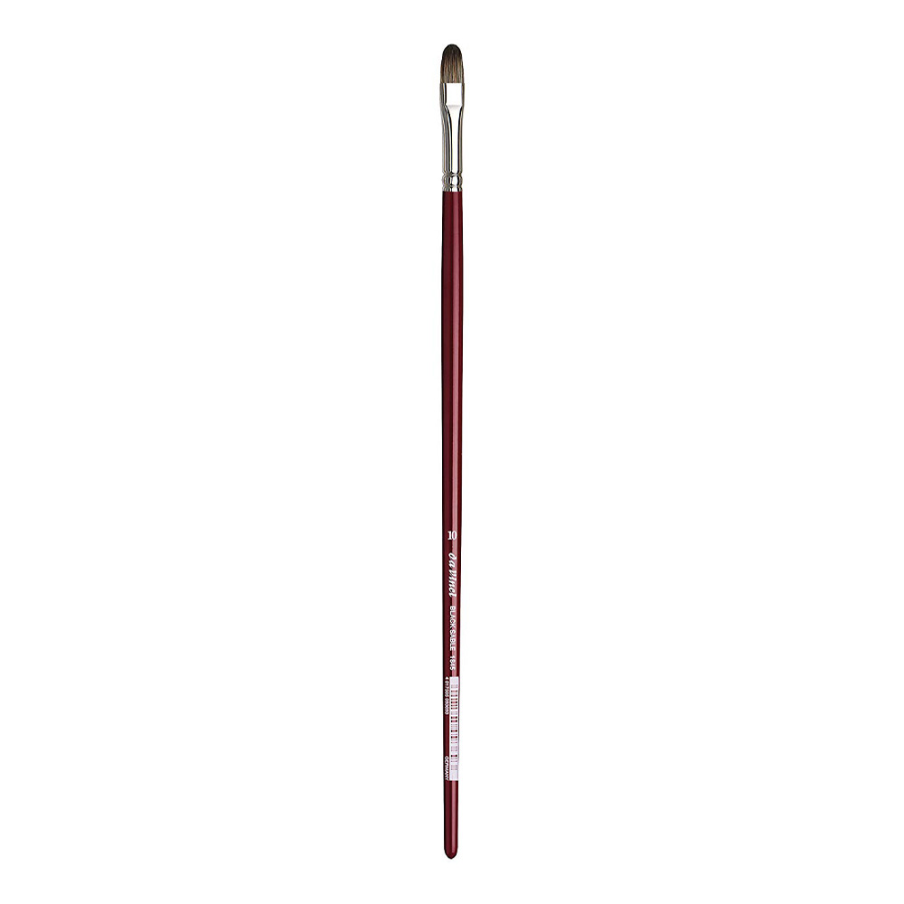 Da Vinci Blk Sable 1845 Oil Brush Filbert 10