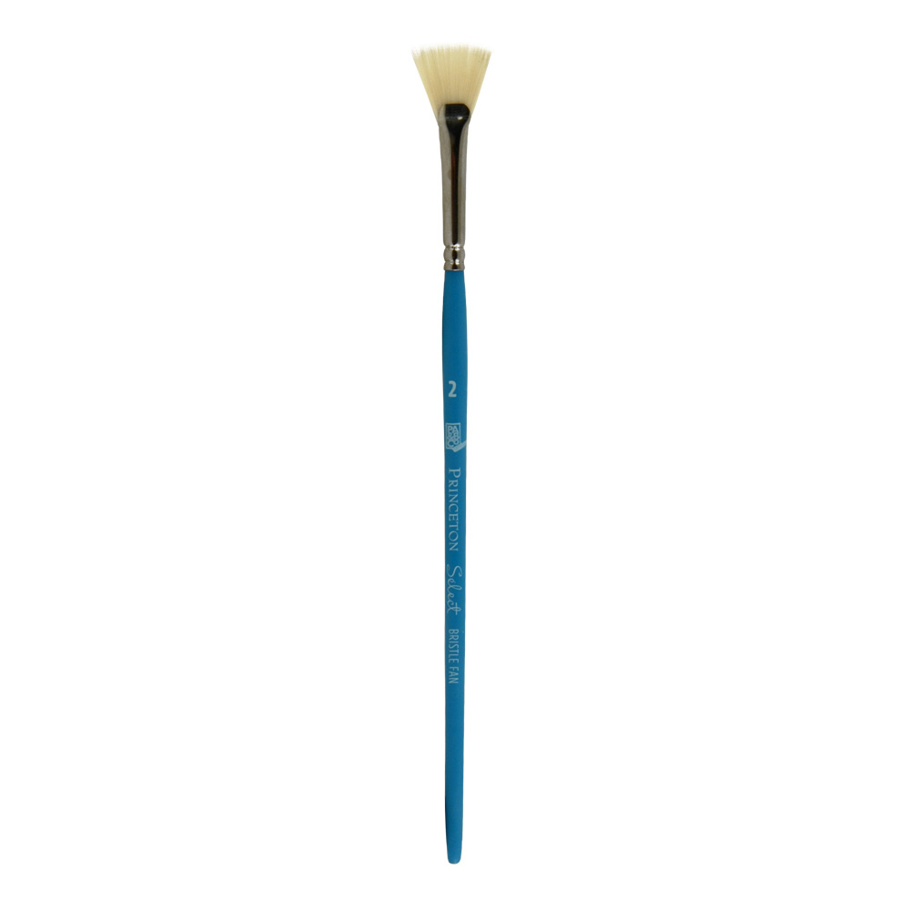 Princeton Select 3750 White Bristle Fan Brush