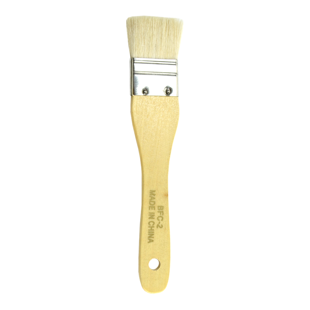 Hake Flat Brush 1-3/8 With Metal Ferrule