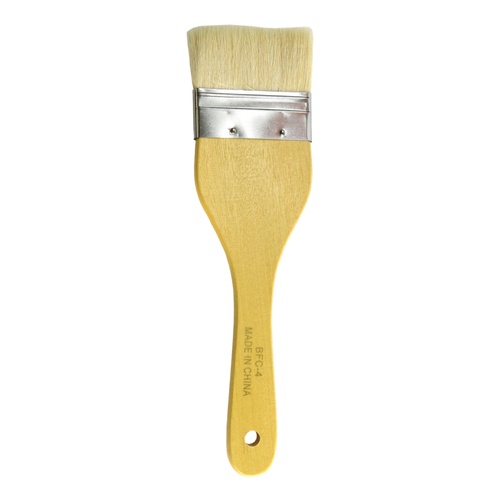 Hake Flat Brush 2-1/2 With Metal Ferrule