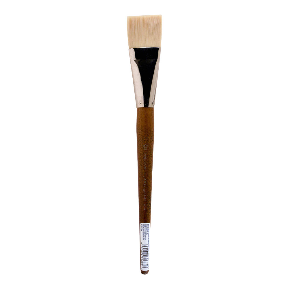 RYL Jumbo Brush X-Stiff Bone Taklon Flat 30