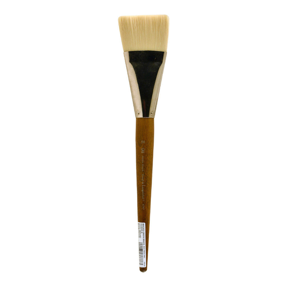 RYL Jumbo Brush X-Stiff Bone Taklon Flat 50