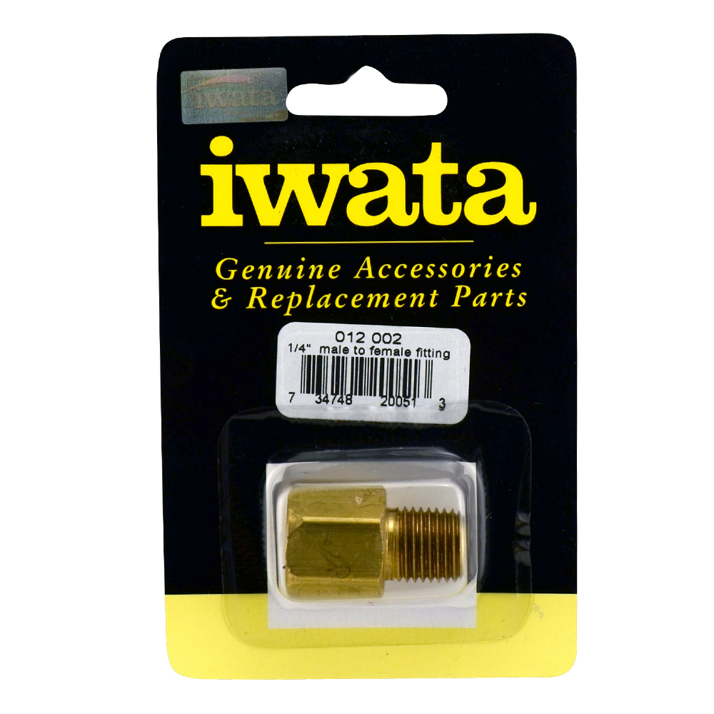 Iwata Male To Female Fitting 1/4 inch