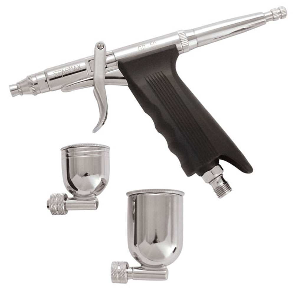 Sparmax Pistol Grip Gp50 Spray Gun Airbrush