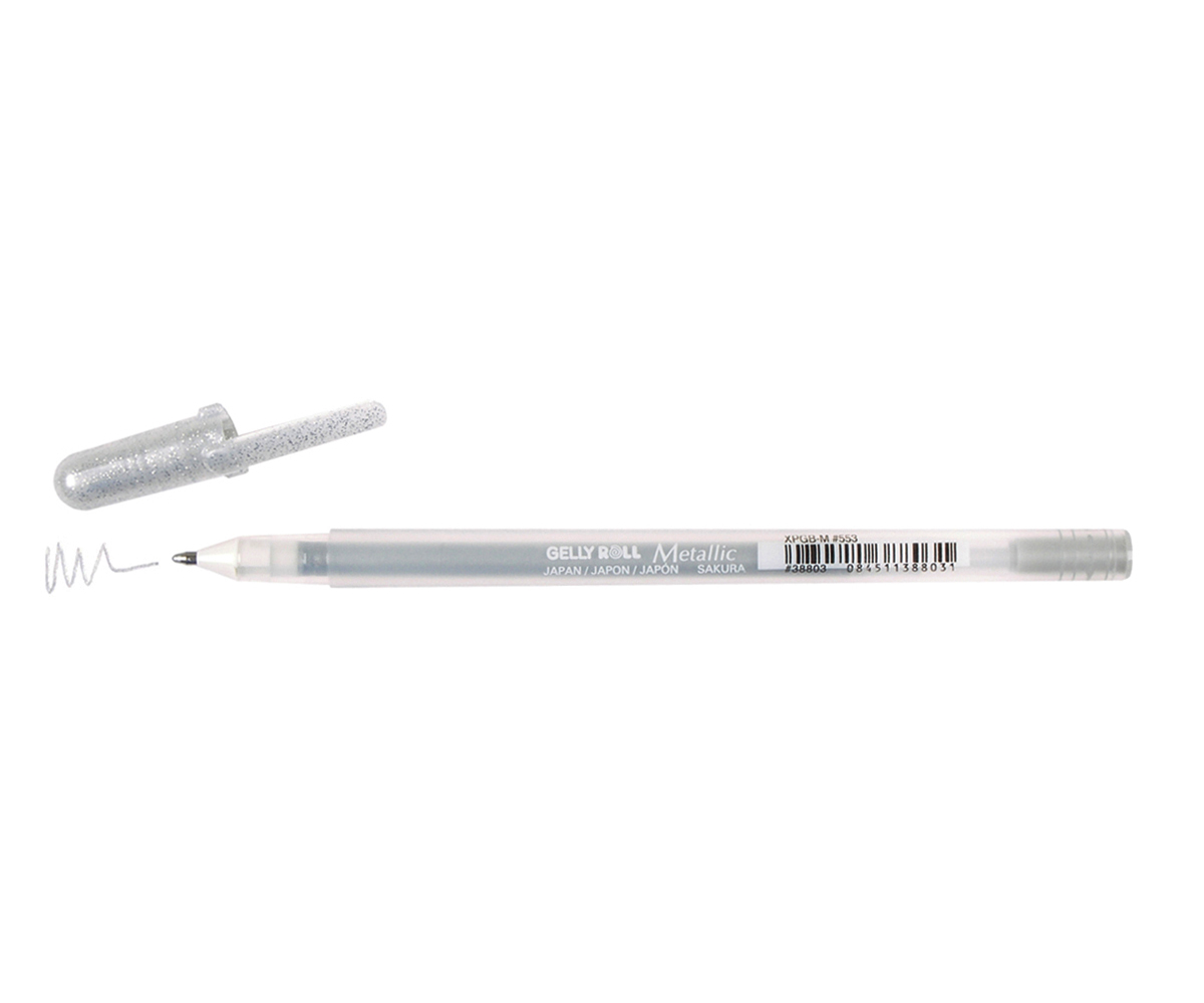 Gelly Roll Pen Metallic Silver