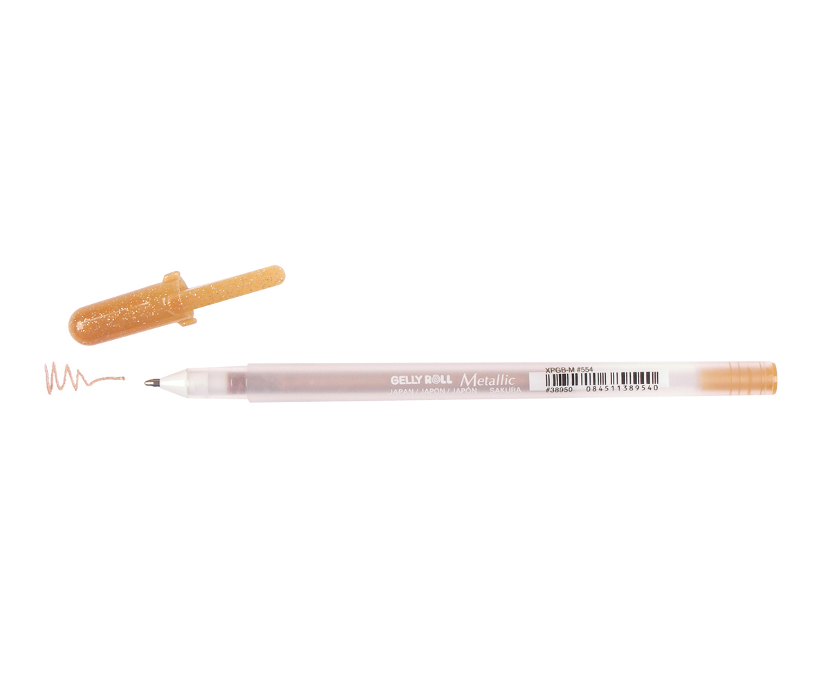 Gelly Roll Pen Metallic Copper