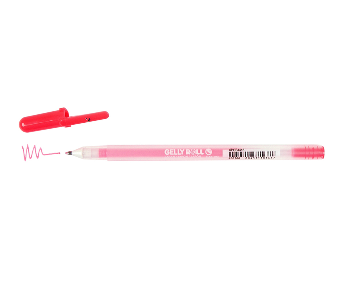 Gelly Roll Pen Moonlight Fluorescent Vermilon