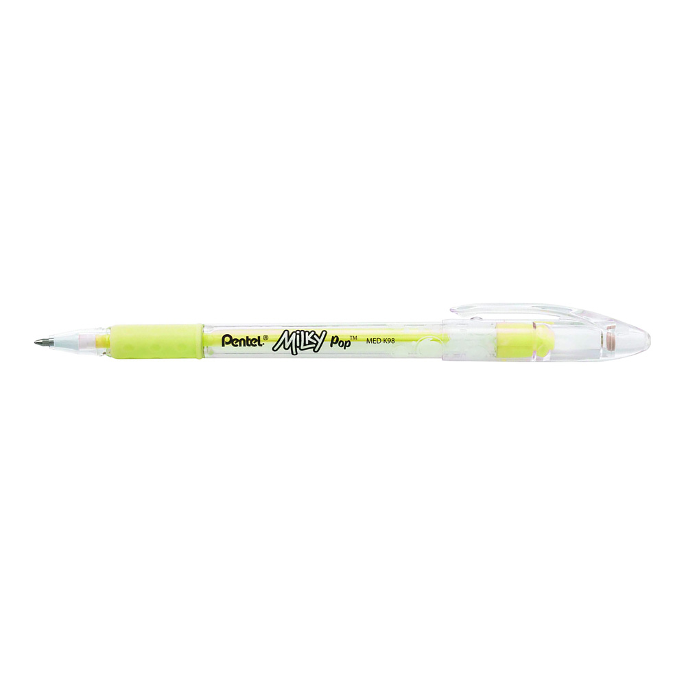Pentel Milky Pop Pastel Gel Pen Yellow