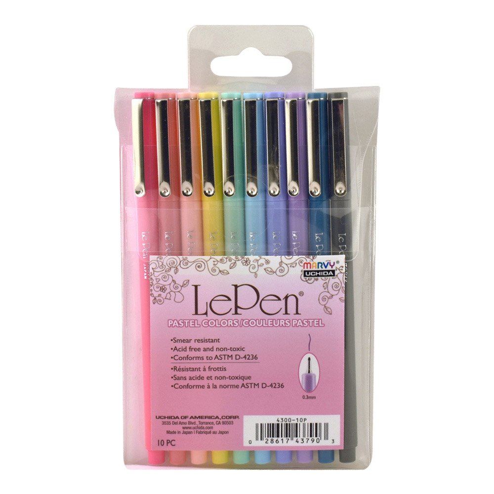 LePen Pastel Set of 10