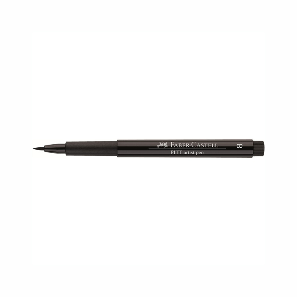 Pitt Artist Pen Soft BrushTip Black FC567891