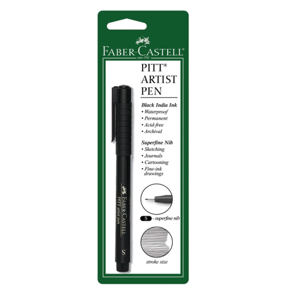 Pitt Artist Pen Superfine Black B/C