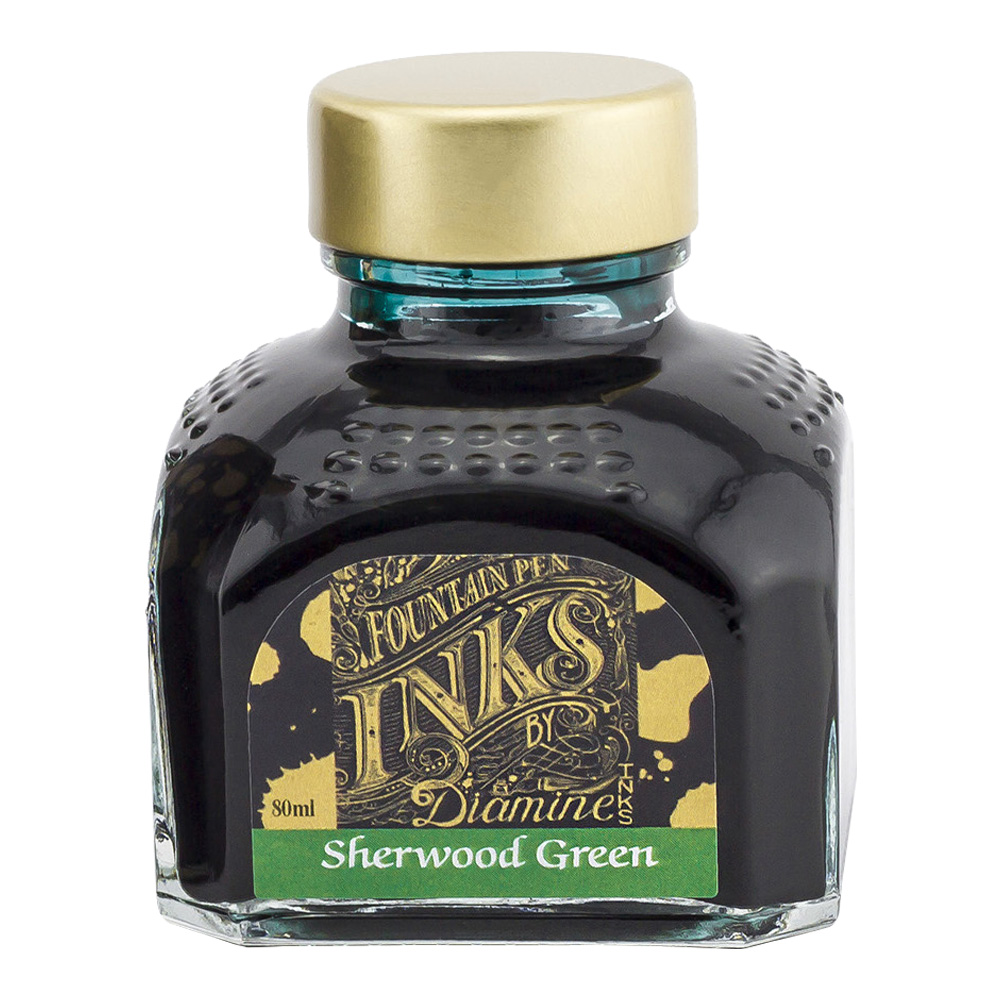 Diamine 80ml Ink Sherwood Green