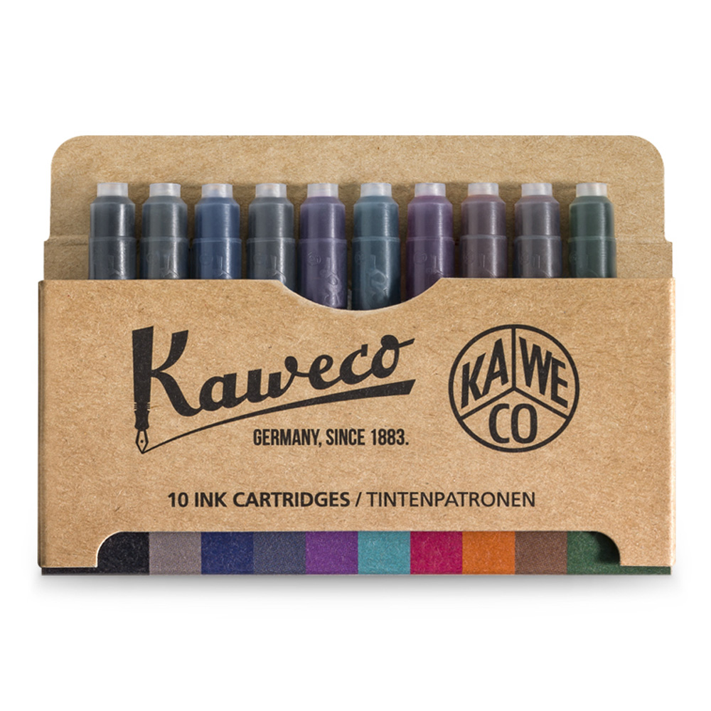 Kaweco Ink Cartridges 10-Pack Assorted