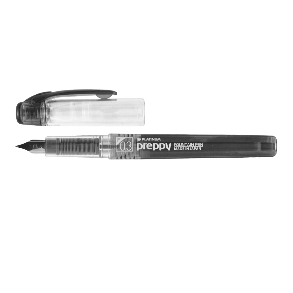 Platinum Preppy Fountain Pen 0.3 Black Fine