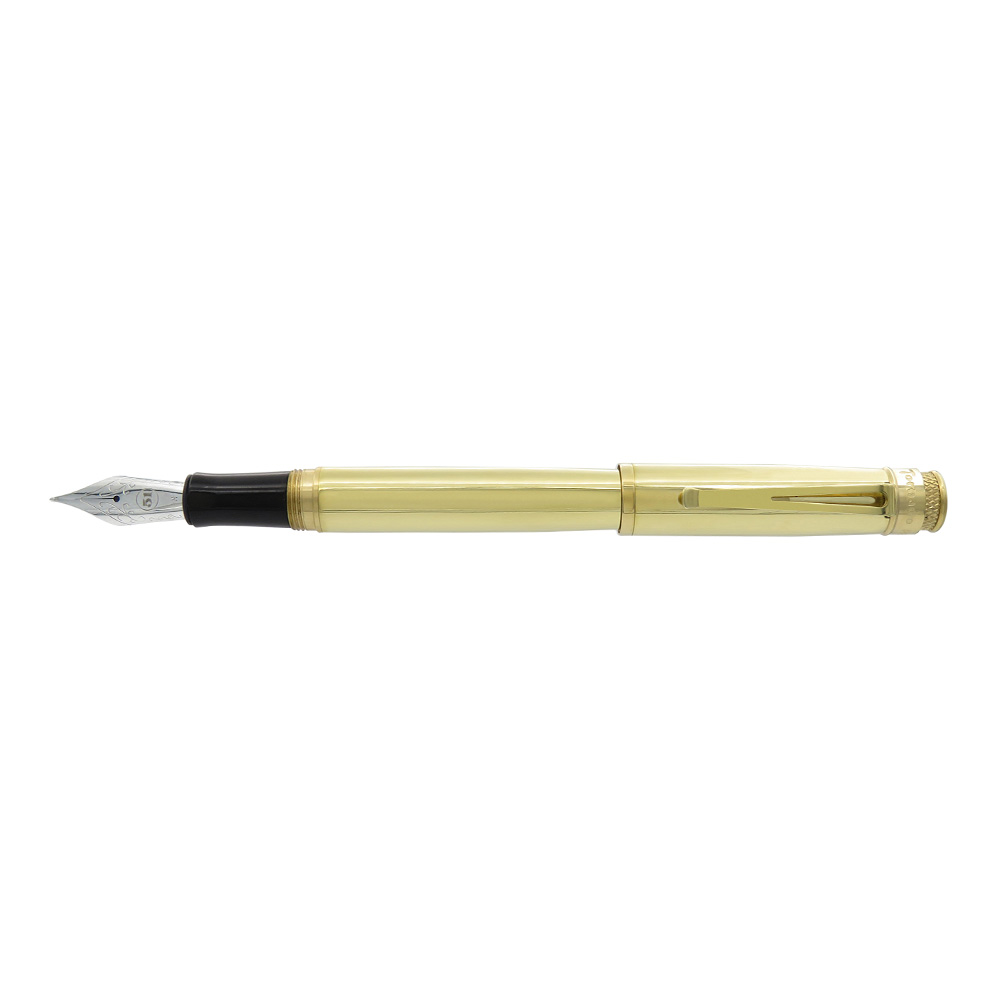 Tornado Fountain Pen Raw Brass Nib VRF211911