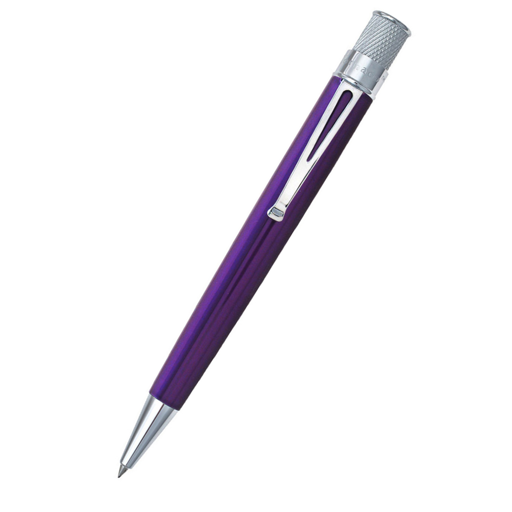 Tornado Classic Chrome Rollerball Purple