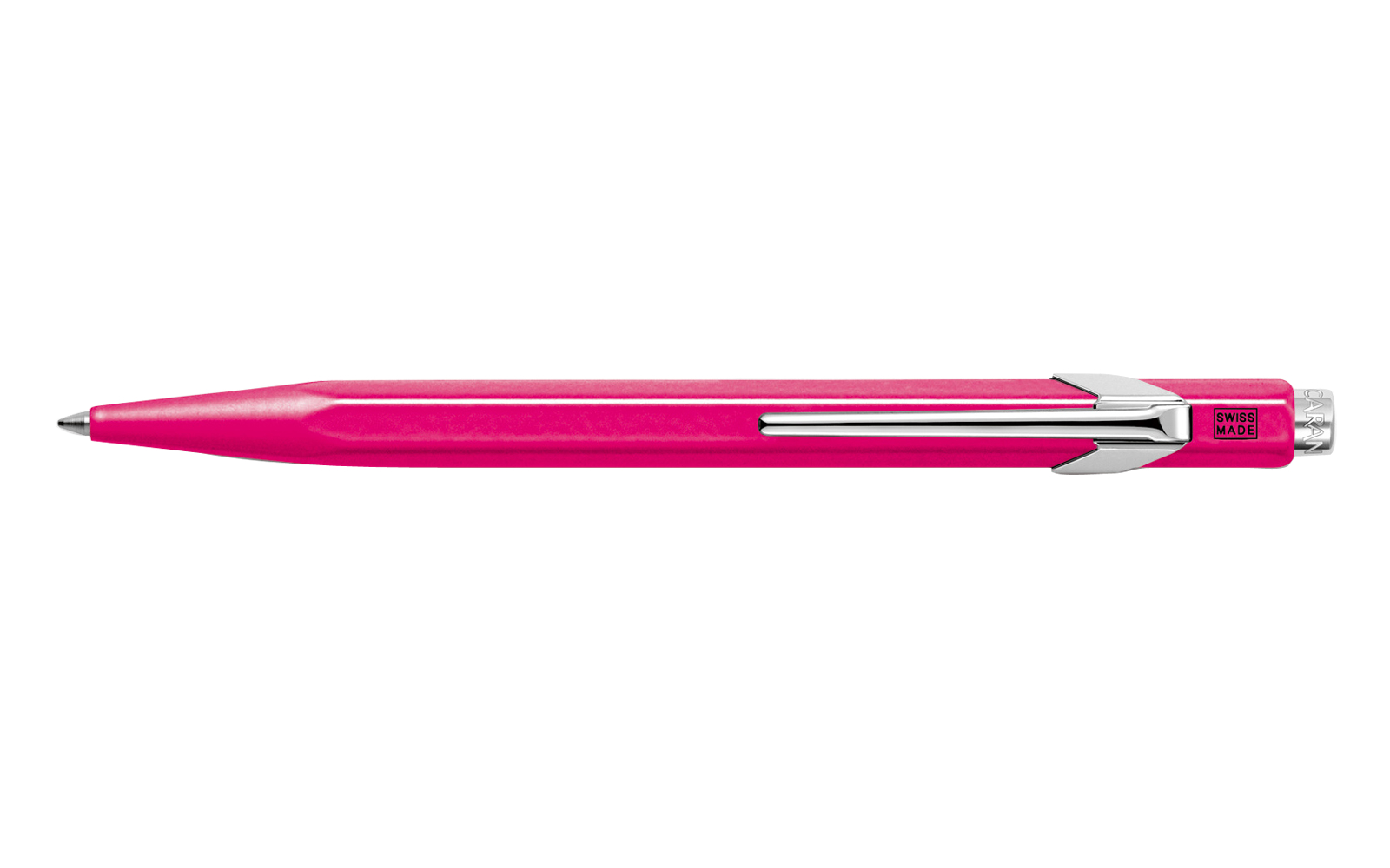 849 Ballpoint Pen Metal Fluorescent Pink