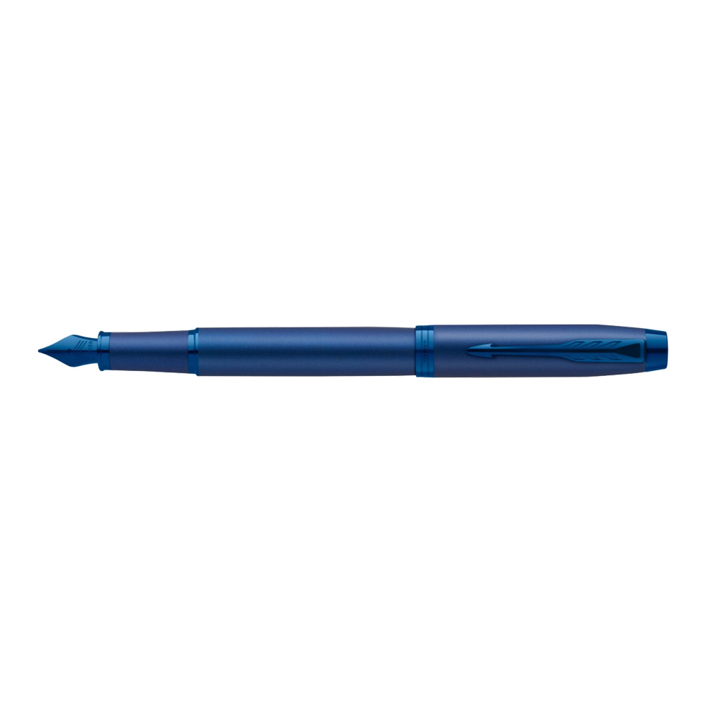 Parker IM Monochrome Blue Fountain Pen M Nib