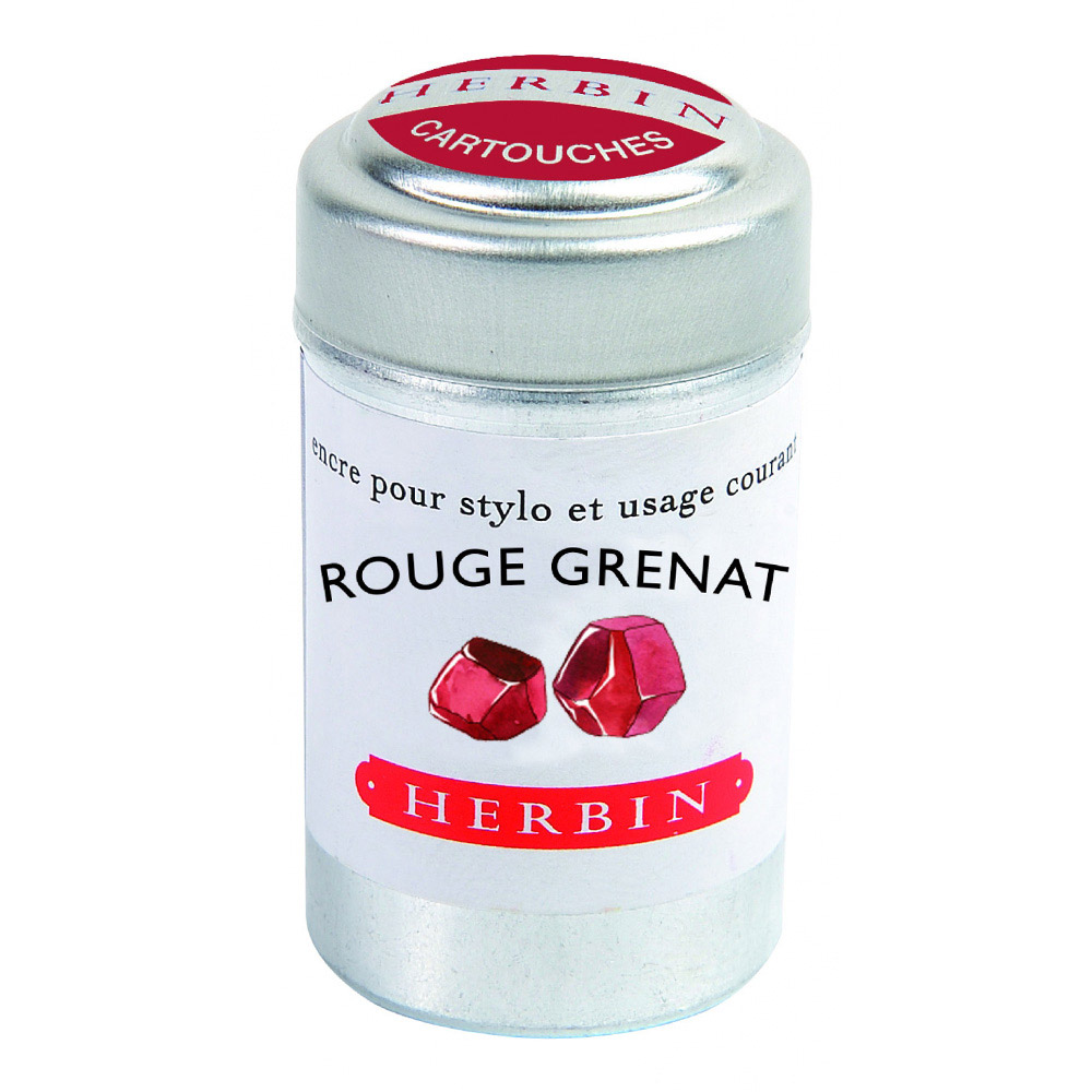 J. Herbin Ink Cartridges Rouge Grenat