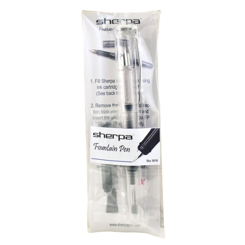 Sherpa Pen Fountain Pen Refill Black