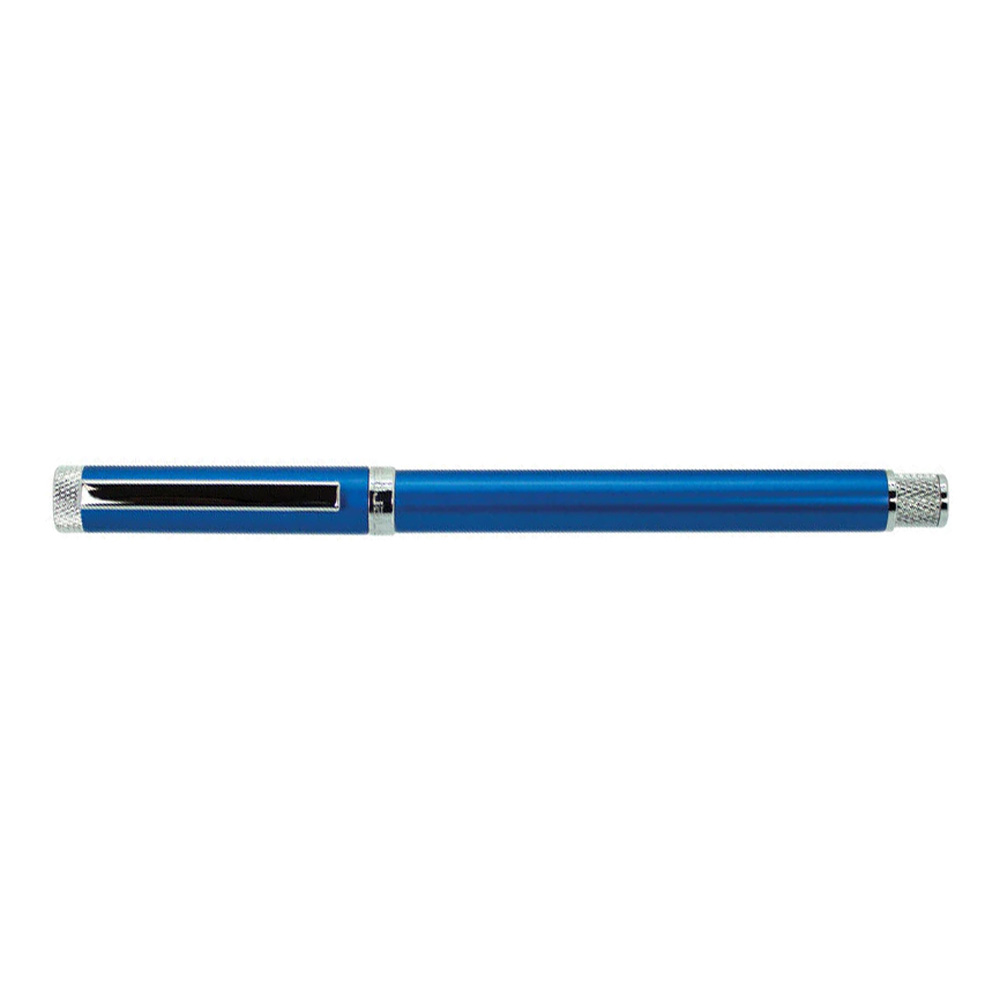 Sherpa Ballpoint Pen Cover Blue/Silver