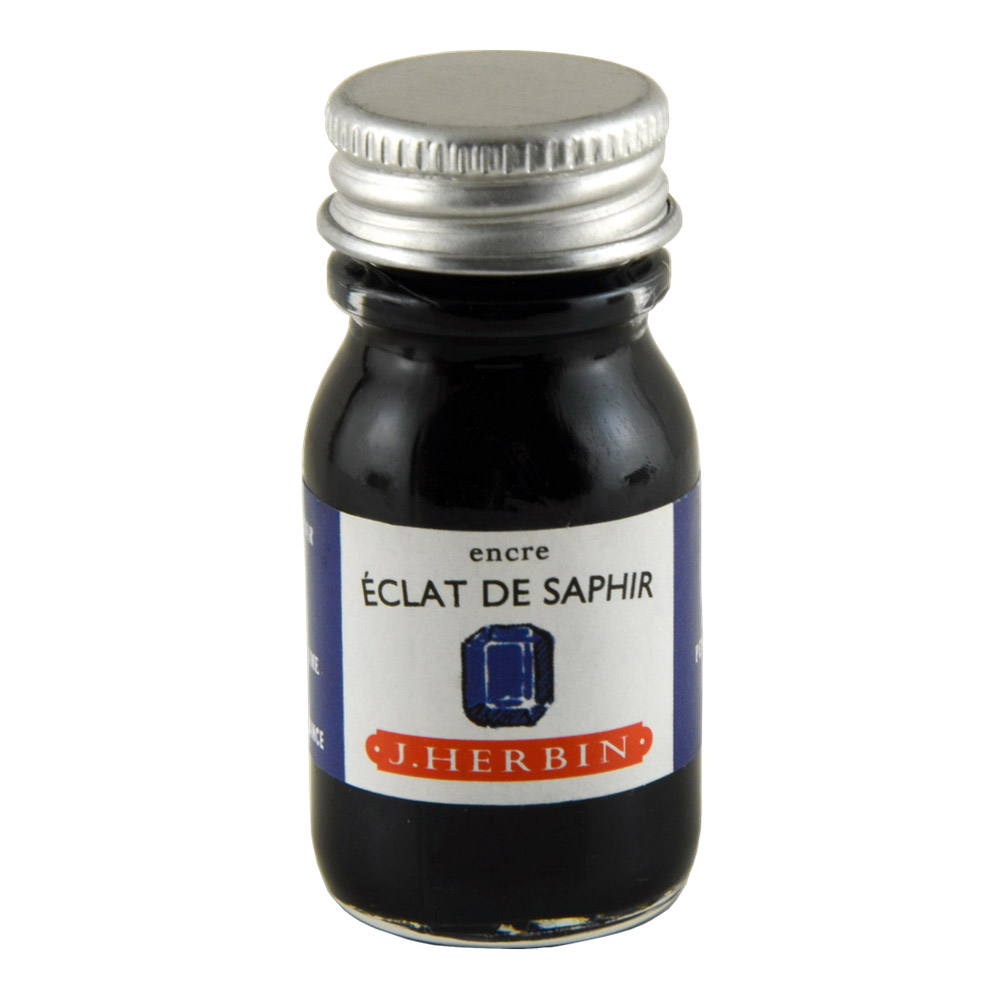 J. Herbin Fountn Pen Ink 10Ml Eclat De Saphir