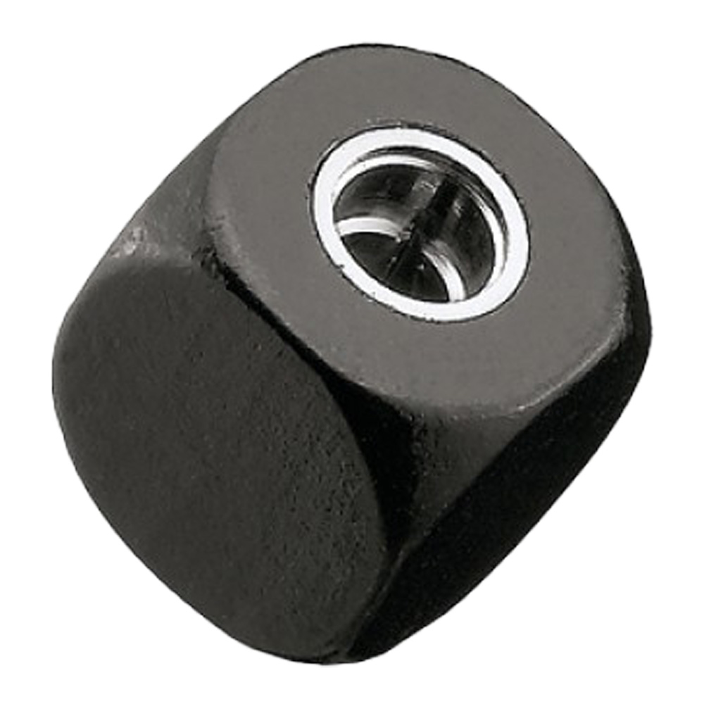 e+m Sharpener Cube Black