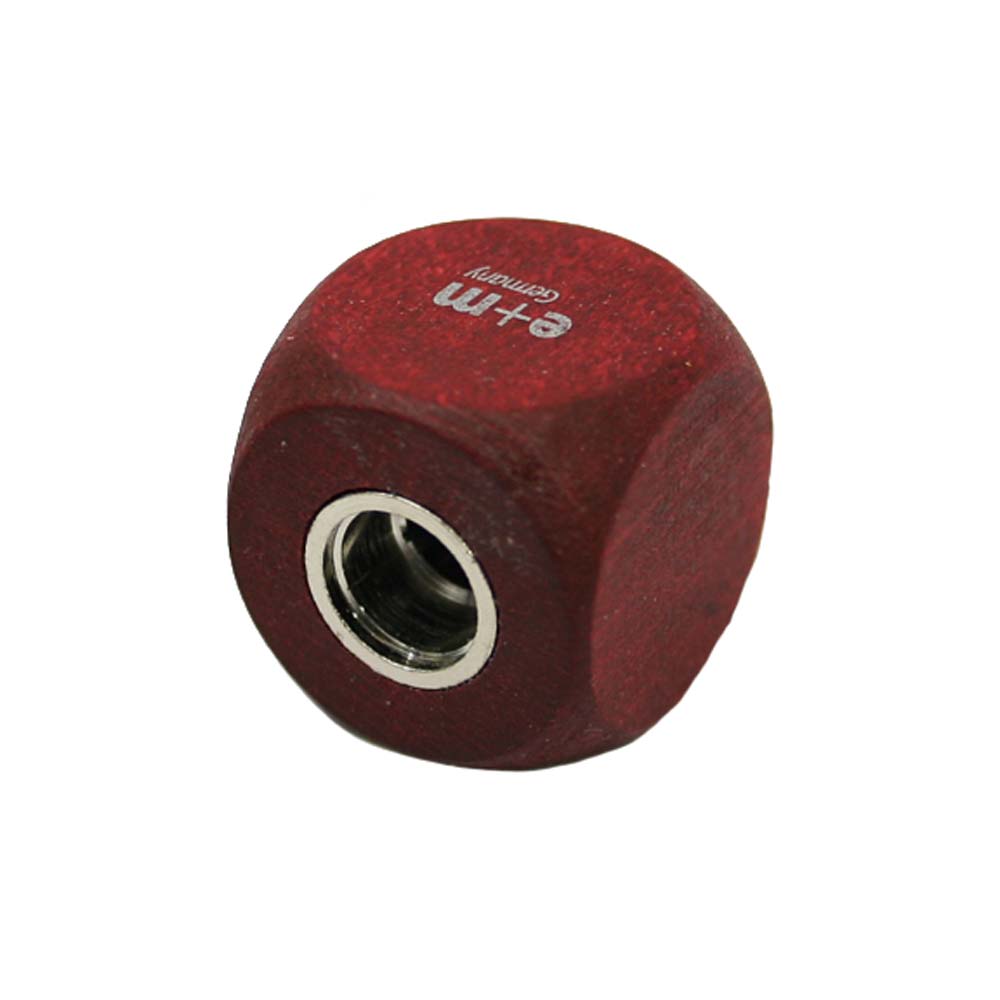 e+m Sharpener Cube Mahogany